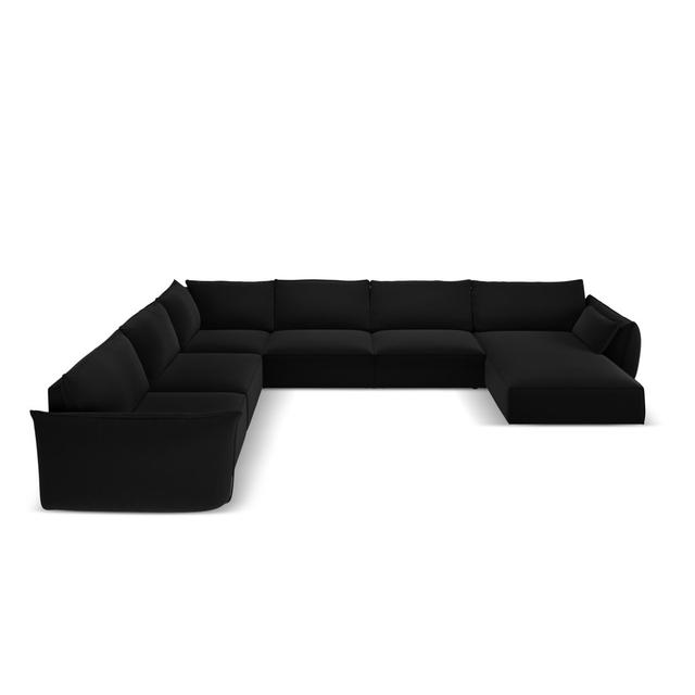 Ecksofa Lillie-Louise Ebern Designs Polsterfarbe: Chile on Productcaster.