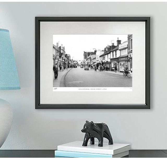 Gillingham, High Street C1960 - Single Picture Frame Print The Francis Frith Collection Size: 60cm H x 80cm W x 2.3cm D on Productcaster.