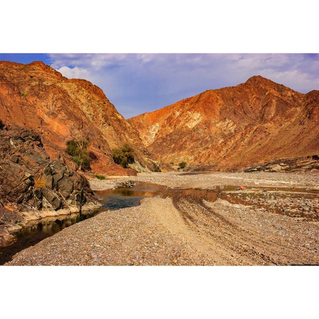 Hajar Mountains by ChandraDhas - No Frame Print on Canvas Alpen Home Size: 40cm x 60cm W on Productcaster.