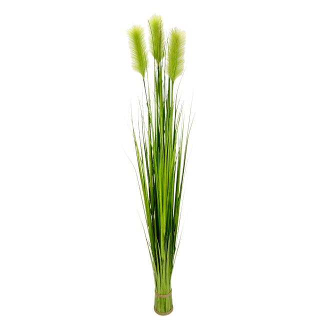 Faux Pampas Grass Grass The Seasonal Aisle Size: 180cm H x 28cm W x 28cm D on Productcaster.