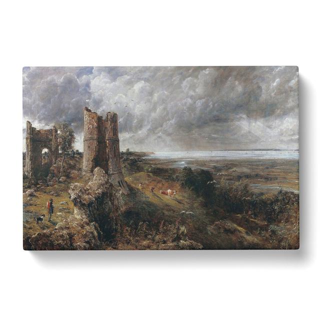 Hadleigh Castle by John Constable - Wrapped Canvas Painting East Urban Home Size: 35cm H x 50cm W x 3cm D on Productcaster.