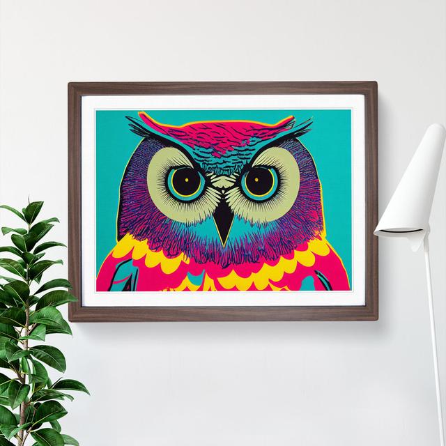 Colourful Owl Vol.3 - Picture Frame Graphic Art Alpen Home on Productcaster.