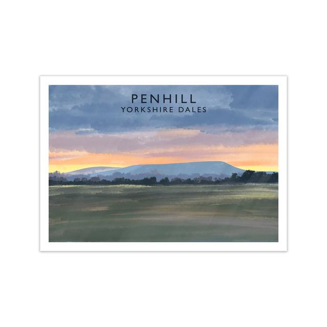 Penhill 3 by Richard O'Neill - Print Corrigan Studio Format: Unframed, Size: 30cm H x 42cm W x 1cm D on Productcaster.