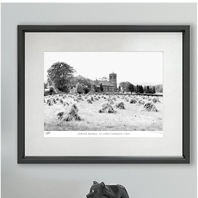 Lowick Bridge, St Luke's Church C1955' - Picture Frame Photograph Print on Paper The Francis Frith Collection Size: 60cm H x 80cm W x 2.3cm D on Productcaster.