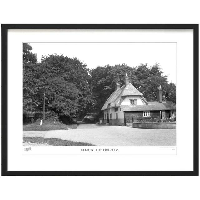 'Debden, the Fox C1955' by Francis Frith - Picture Frame Photograph Print on Paper The Francis Frith Collection Size: 60cm H x 80cm W x 2.3cm D on Productcaster.