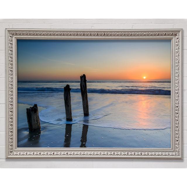 Californian Ocean Framed Print Bright Star Size: 59.7cm H x 84.1cm W x 3cm D on Productcaster.