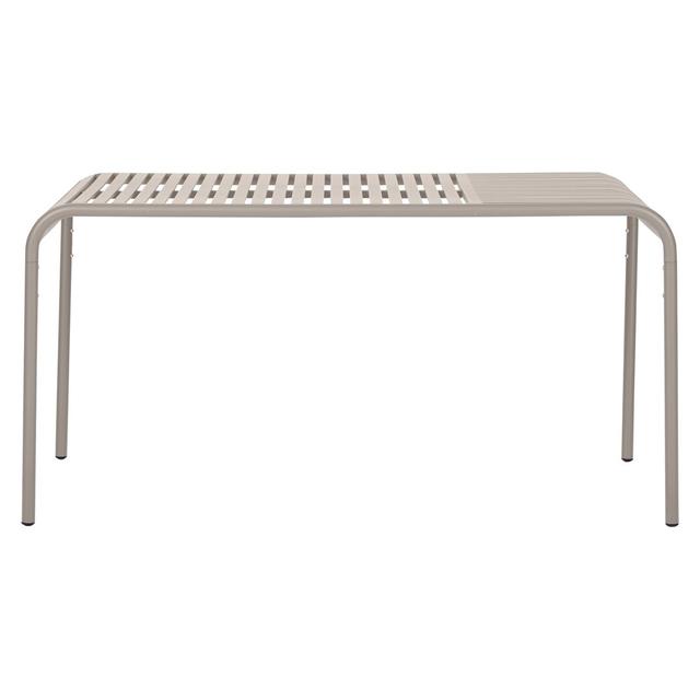 Gianalberto Garden Aluminum Dining Table 17 Stories Colour: Grey on Productcaster.