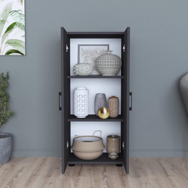 Side cabinet snes 108x49x32cm 17 Stories 17 Stories Colour: Anthracite on Productcaster.