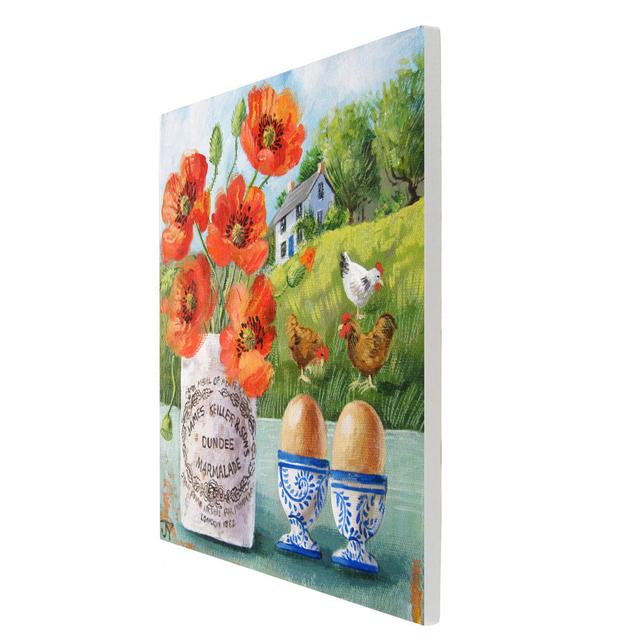 JUDITH YATES Farmhouse Plants & Flowers Wall Decor on Ceramic Brambly Cottage on Productcaster.