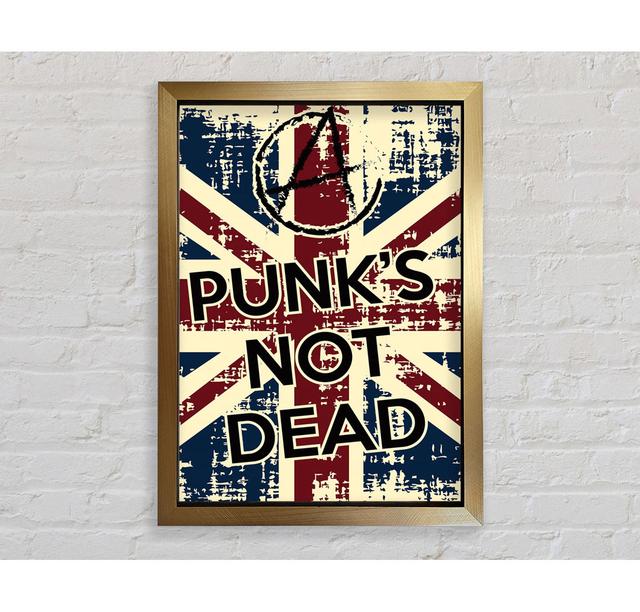 Punks Not Dead - Drucken Bright Star Größe: 118.9cm H x 84.1cm W x 3.4cm D on Productcaster.