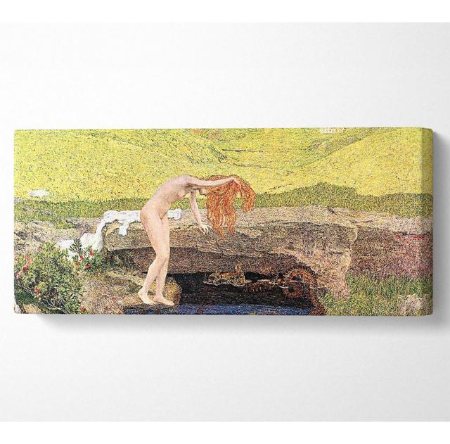 Segantini A Vanity - Print Rosalind Wheeler Size: 71cm H x 162.5cm W x 10cm D on Productcaster.