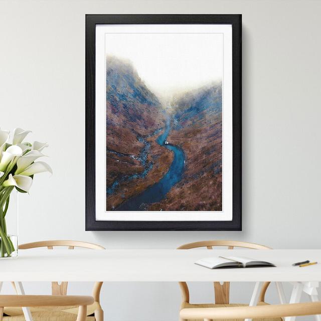 Honister Pass in Keswick Cumbria - Picture Frame Painting East Urban Home Frame Option: Black Framed, Size: 48cm H x 36cm W x 2cm D on Productcaster.