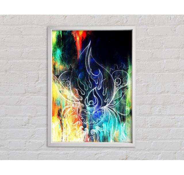 Rising - Single Picture Frame Art Prints on Canvas Bright Star Size: 118.9cm H x 84.1cm W x 3.3cm D on Productcaster.