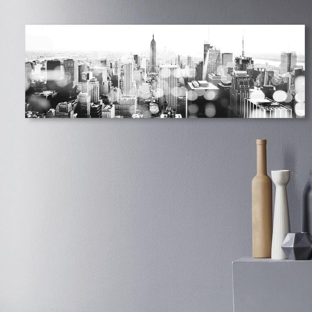 'You're in New York Plain' Photograph on Wrapped Canvas East Urban Home Size: 25.4 cm H x 76.2 cm W on Productcaster.