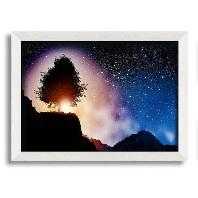 Tahoma As the Sun Goes Down 3 - Single Picture Frame Art Prints ClassicLiving Size: 59.7cm H x 84.1cm W x 10cm D on Productcaster.