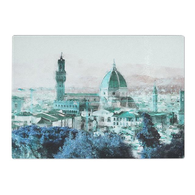 Tempered Glass Florence Cathedral in Italy Abstract Chopping Board East Urban Home Size: 20 cm x 28.5 cm on Productcaster.