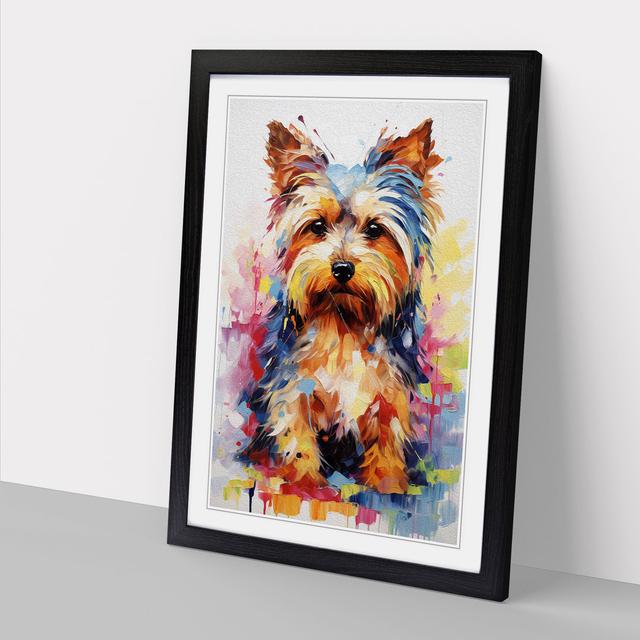 XYZ-FRM-V1223-6750 Single Picture Frame Art Prints on Wood Marlow Home Co. Frame Colour: Black, Size: 46cm H x 34cm W x 2cm D on Productcaster.