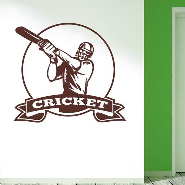 Sports Wall Decal East Urban Home Size: Medium, Colour: Brown on Productcaster.