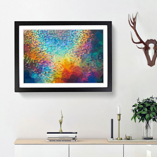 Mood of the Rainbow - Picture Frame Painting Print East Urban Home Frame Option: Black Framed, Size: 48cm H x 65cm W x 2cm D on Productcaster.