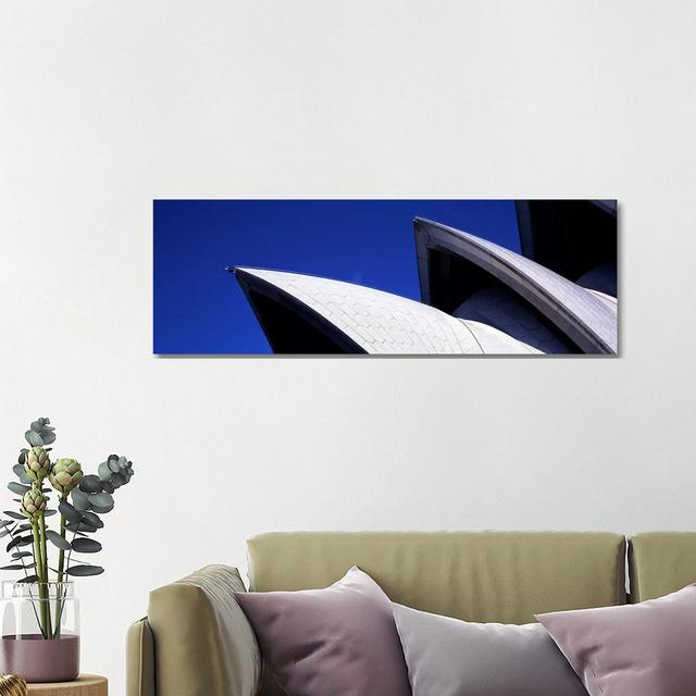 Low Angle View Of Opera House Sails, Sydney Opera House, Sydney Harbor, Sydney, New South Wales, Australia - Wrapped Canvas Panoramic Print Brayden St on Productcaster.