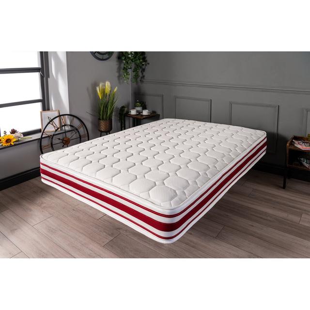 Open Coil Mattress White Noise Customize: Yes, Size: Super King (6') on Productcaster.