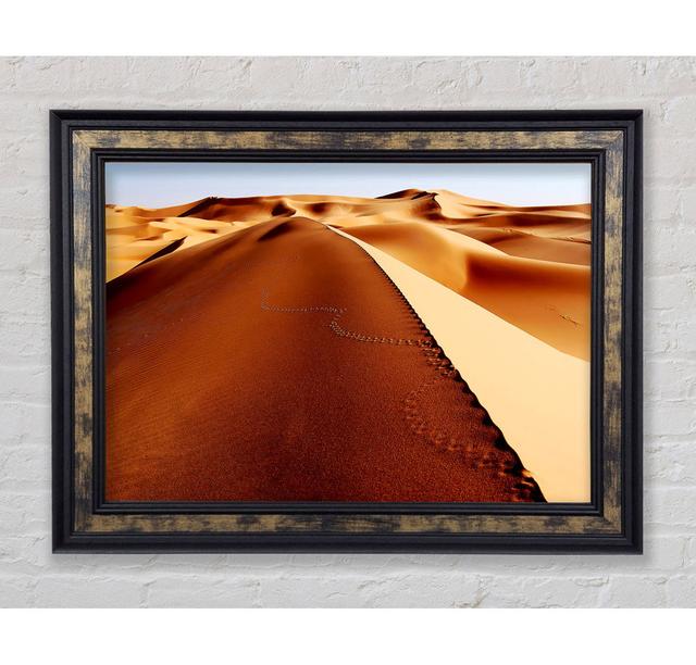 Sand Dune Patterns - Single Picture Frame Art Prints Bright Star Size: 42cm H x 59.7cm W on Productcaster.