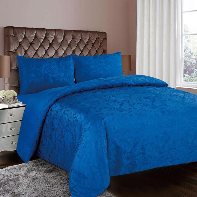 Cahoon Duvet Cover Set Mercer41 Size: Super King Duvet Cover + 2 Standard Pillowcases on Productcaster.