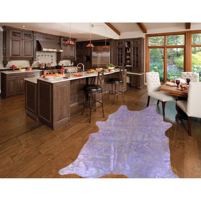 Stephens Cowhide Purple Rug Union Rustic on Productcaster.