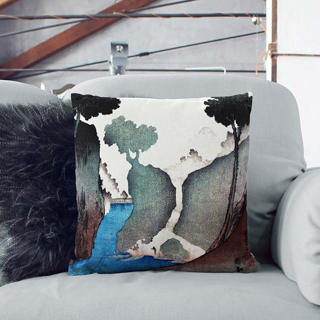 Abstract Square Throw Cushion East Urban Home Size: 55cm H x 55cm W x 20cm D on Productcaster.