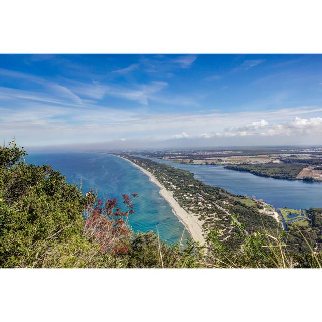 Sea From Mount Circeo 491608163 House of Hampton Size: 20cm H x 30cm W x 3.8cm D on Productcaster.