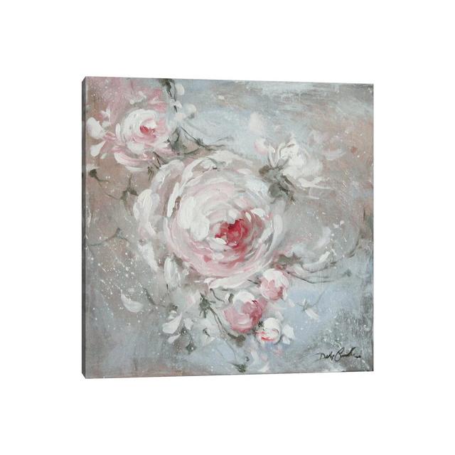 Blush I by Debi Coules - Wrapped Canvas Painting Mercer41 Size: 94cm H x 94cm W x 3.8cm D on Productcaster.