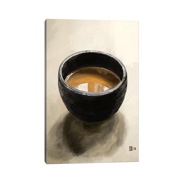 Elegant Espresso by Sunflowerman - Gallery-Wrapped Canvas Giclée on Canvas Lark Manor Format: Canvas, Size: 30.48cm H x 20.32cm W x 1.905cm D on Productcaster.