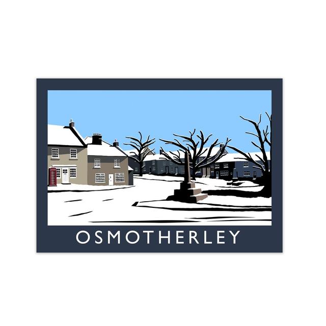 'Osmotherley in Snow' Graphic Art Print 17 Stories Size: 297 cm H x 42 cm W on Productcaster.