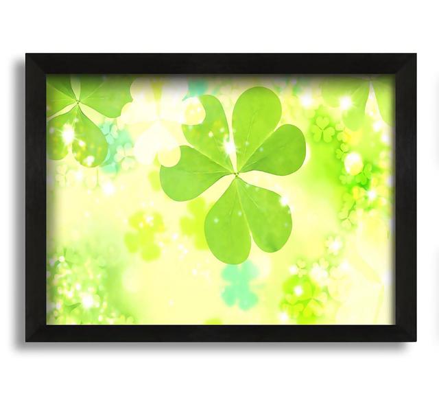 Magic Clover - Picture Frame Graphic Art on Canvas Ophelia & Co. on Productcaster.