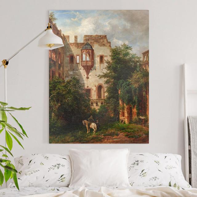 Carl Ludwig Fahrbach Art Print on Canvas Gracie Oaks Size: 100cm H x 75cm W, Format: 260g/m² canvas on Productcaster.