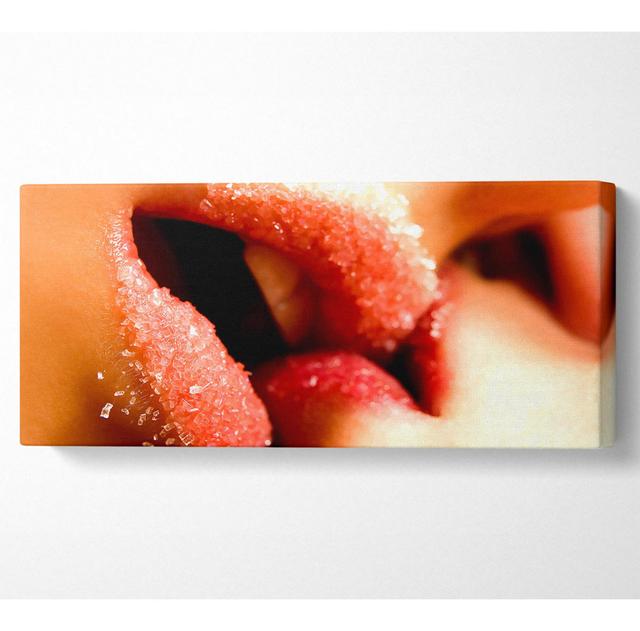 Sugar Lips - Print Ebern Designs Size: 81.3cm H x 183cm W on Productcaster.