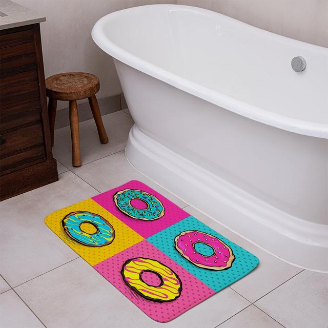 Dorlinde Rectangle Bath Mat East Urban Home on Productcaster.