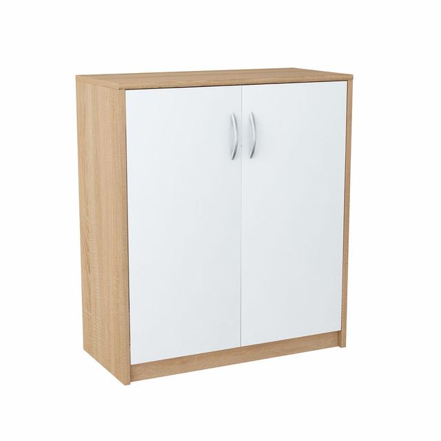 74" Wide Sideboard Meblando Colour: Sonoma/White on Productcaster.