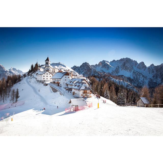 Monte Santo Di Lussari by Jacquesdecro - Wrapped Canvas Print Alpen Home Size: 20cm H x 30cm W on Productcaster.