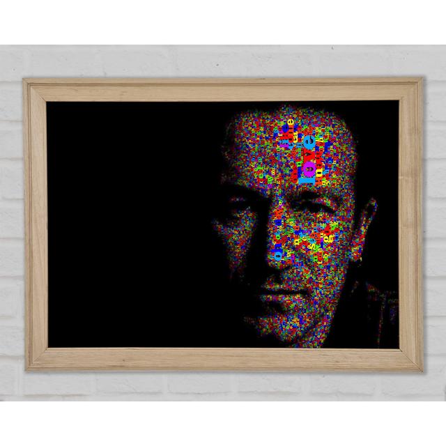 Bono In Colour - Single Picture Frame Art Prints Rosalind Wheeler Size: 29.7cm H x 42cm W x 1.5cm D on Productcaster.