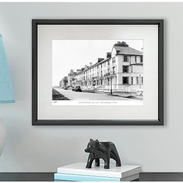 'Littlestone-on-Sea, the Parade C1955' by Francis Frith - Picture Frame Photograph Print on Paper The Francis Frith Collection Size: 28cm H x 36cm W x on Productcaster.