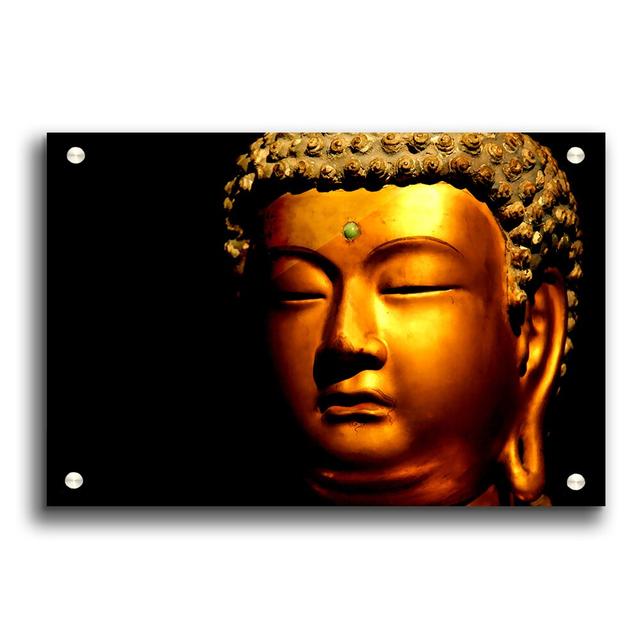 Gold Buddha Ethnic - Wrapped Canvas Print East Urban Home Size: 84.1cm H x 118.9cm W x 1cm D, Format: Paper on Productcaster.