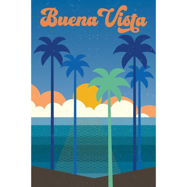 Buena Vista by Wild Apple Portfolio - Wrapped Canvas Print 17 Stories Size: 76cm H x 51cm W x 3.8cm D on Productcaster.