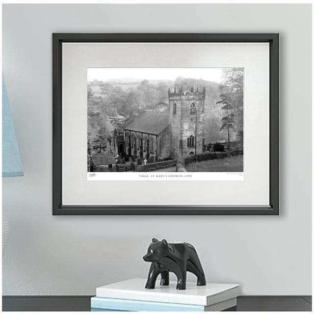 Taxal, St Mary's Church C1955 - Single Picture Frame Print The Francis Frith Collection Size: 28cm H x 36cm W x 2.3cm D on Productcaster.