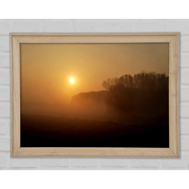 Sun Rising - Single Picture Frame Art Prints Brayden Studio Size: 21cm H x 29.7cm W x 1.5cm D on Productcaster.