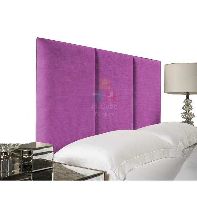 Alton Super Single (3') Upholstered Headboard H-Cube Colour: Purple on Productcaster.