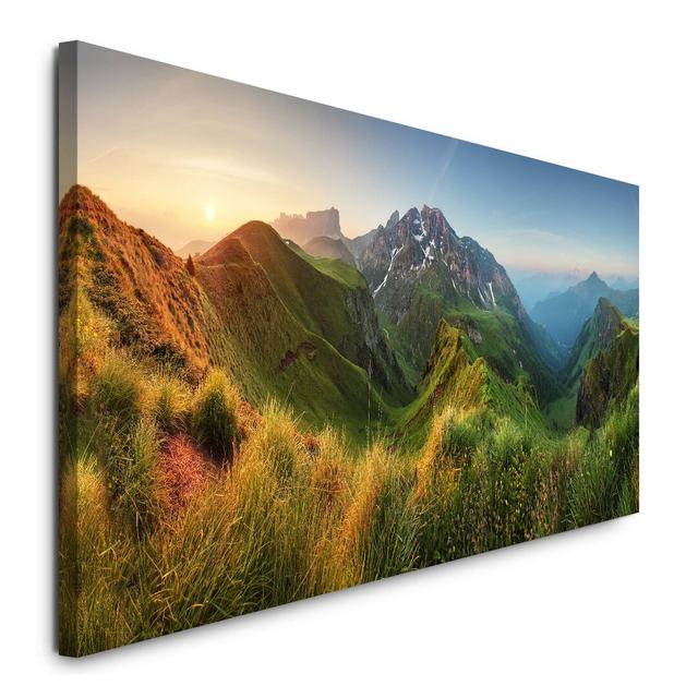 Leinwandbild Landschaft East Urban Home on Productcaster.