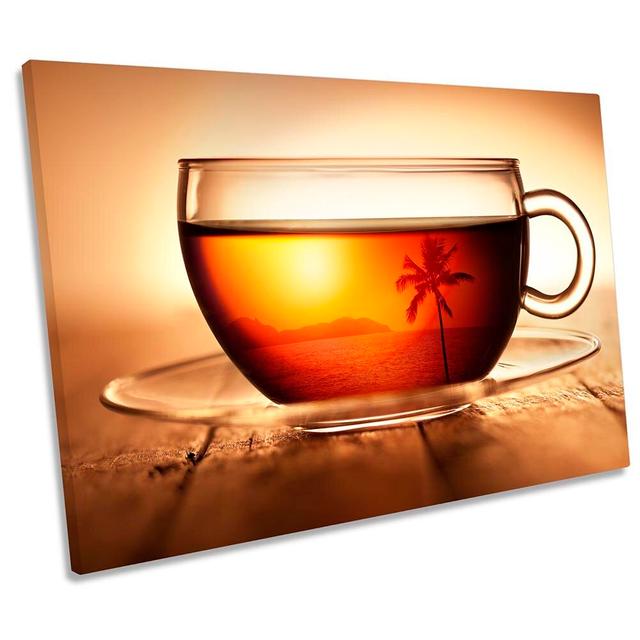 Tropical Tea Kitchen - Wrapped Canvas Photograph Canvas Geeks Size: 50.8cm H x 76.2cm W x 2cm D on Productcaster.