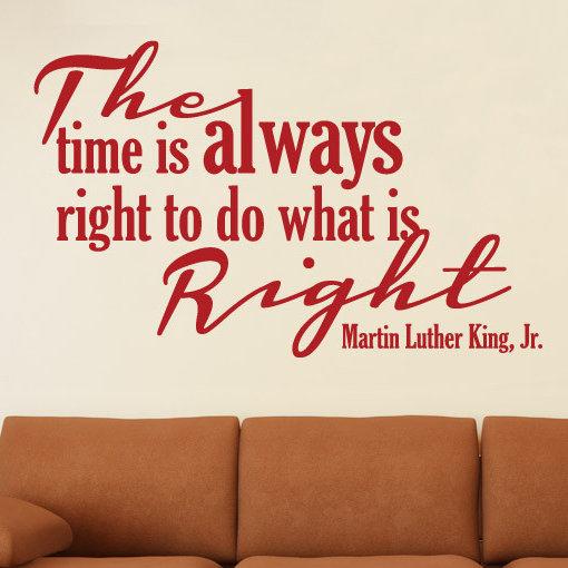 Martin Luther King Jr Wall Sticker East Urban Home Colour: Dark Green, Size: Large on Productcaster.