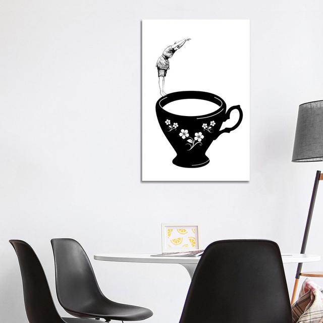 Dive In Tea Cup Maturi Size: 101.6cm H x 66.04cm W x 3.81cm D on Productcaster.